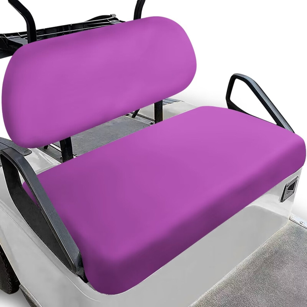 Funny Anti-Slip Golf Cart Seat Covers Â Compatible With Ezgo, Club Car, Yamaha Light/Purple 9178400151026