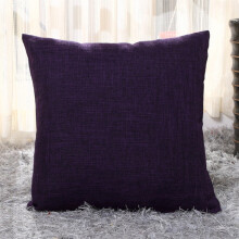 Coussin de canapé violet pour salon (1 pièce)