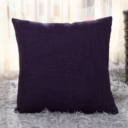Coussin de canapé violet pour salon (1 pièce)