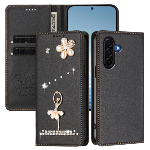 Θήκη πορτοφολιού Ballet Girl με προστασία RFID για Samsung Galaxy A17/A26 – Μαγνητικό κλείσιμο, 2