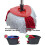 4 Pack Spin Mop Replacement Heads Microfiber Mop Refills Replace Heads Compatible for Vileda Triangle Swivel Mops Includes 2 Extra Microfiber Cleaning 3