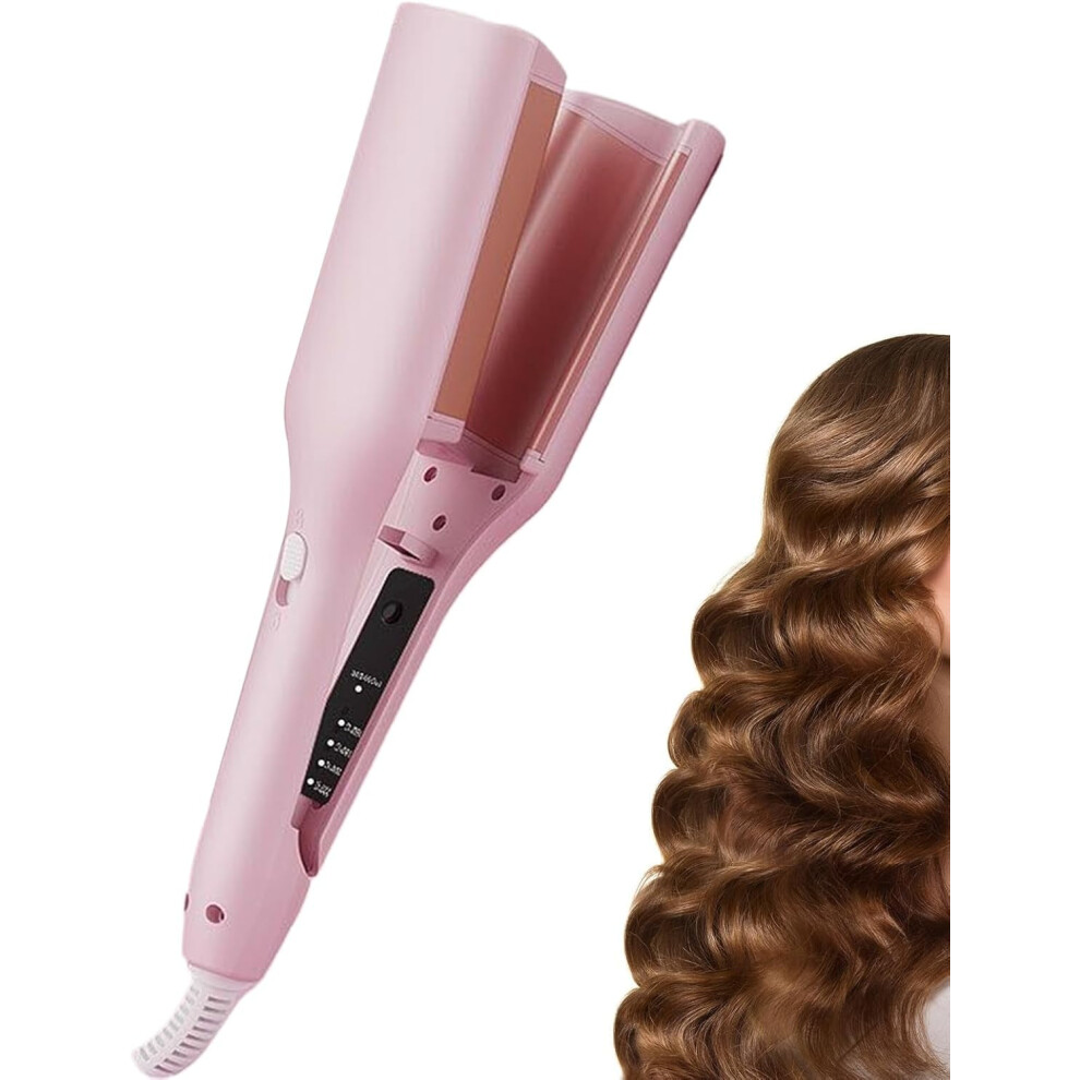 Hair Styling Tool with Negative Ionic Technology, 4 Adjustable Temperatures, Crimper Hair Tool & Hair Waver for Women with Ceramic