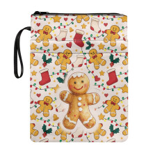 Book Cover, 1pcs Polyester Fabric Pocket Reusable for Journals Planners Books, 11.4 Inch X 8.66 Inch