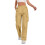 Women's Cargo Pants Elastic Waist Button Front Multiple 2