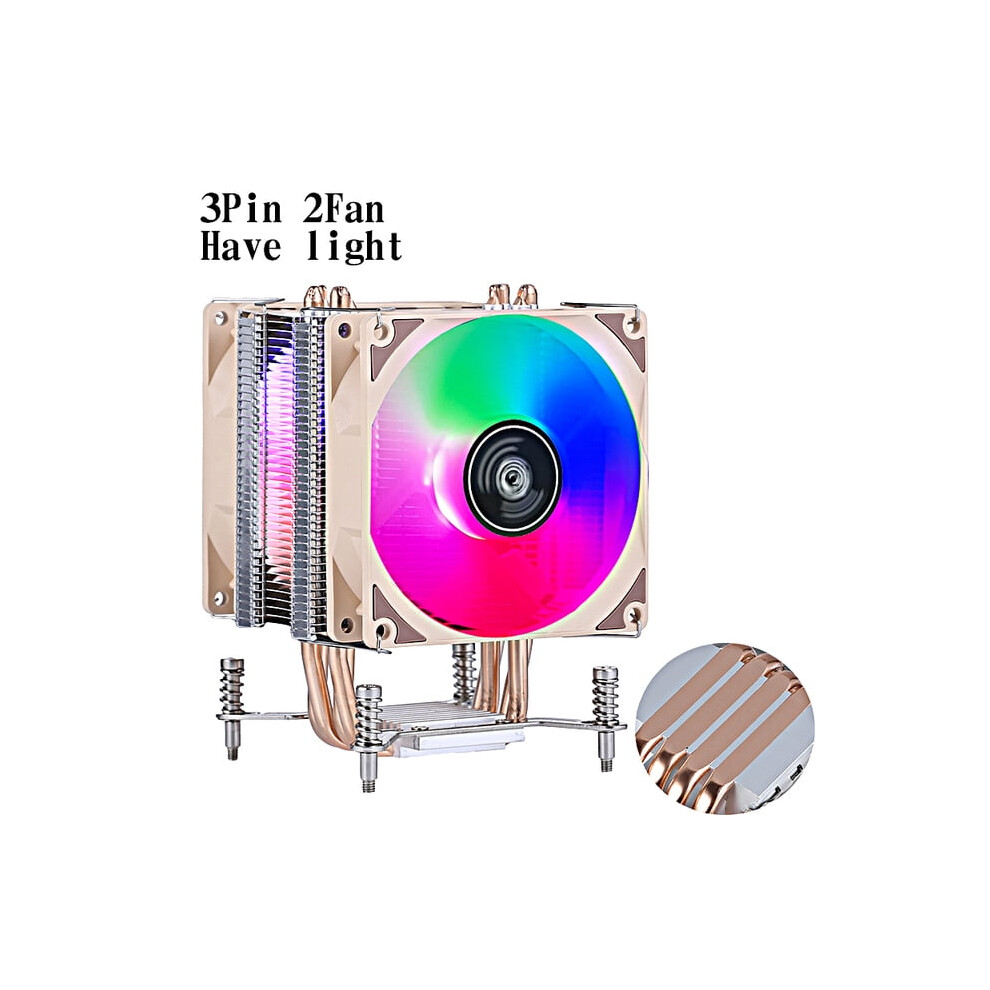 Cpu Cooler Air-Cooled Radiator With 4 Heat Pipes For 9101399774259
