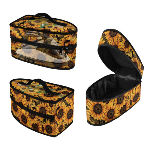 Sunflower Steam Iron Case Polyester Large Size, Bag Only