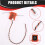 -M2 -MX Satellite Receiver Pairing Button Small Satellite for Spoketrum JR Satellite Receiver,B 4