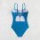 Women's Wrap Front One-Piece Swimsuit with Tummy Control 4