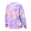 Γυναικείο φούτερ με στάμπα Tie Dye, με μακριά μανίκια, πουλόβερ με φαρδιά λαιμόκοψη 5