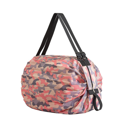 Foldable Nylon Grocery Bag 40x40cm Large Capacity 2