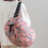 Foldable Nylon Grocery Bag 40x40cm Large Capacity 8
