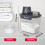 Vileda Vileda Detergent Box 1100 ml Grey ? Practical Storage for Washing Powder ? Includes Measuring Cup for Precise Dosing ? Airtight & Space-saving 2