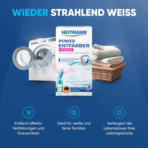 Heitmann Power Detolourer, Extra Strong, 250 g 2