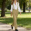 Women's Solid Jumpsuit with Front Zipper and Adjustable 8