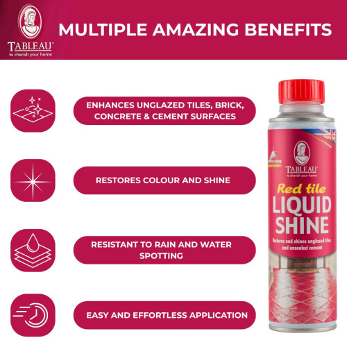 Tableau Red Tile Liq Shine 250Ml 2