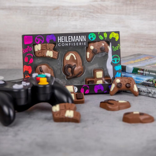 Heilemann chocolate figures theme pack, gift pack fine milk, 100 g (Gaming) 1