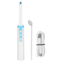 Reusable After Cleaning Oral Mirror LED Teeth Examination Tool Curved Design WiFi Rechargeable Multi Functional For Throat Nasal Scalp Pet Use