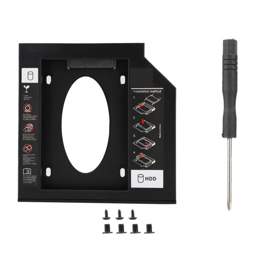 Προσαρμογέας SSD HDD Caddy με σχεδιασμό εξαερισμού πέντε οπών, Universal SATA3.0 Interface, βάση