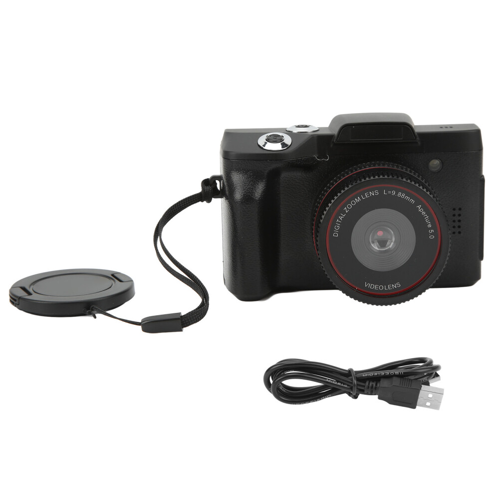 Digital Zoom Compact Camera Flip Screen4k Digital Camera With Loop Recording Point And Shoot Camera For Photography Vlogging Camera For Youtube 9551475238784