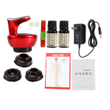 Kabelloses Körperformungs-Massagegerät, kabellose Cellulite-Entfernungsmaschine, einstellbare Saugkraft, LED-Anzeige, austauschbare Aufsätze,