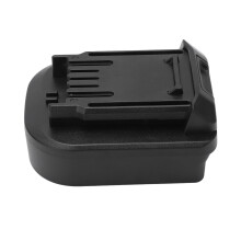 Adaptateur/convertisseur de batterie lithium-ion pour outils électriques. Convertit les batteries 20 V. Design compact, léger et de petite taille.