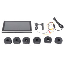 Multifunctionele mediaspeler voor in de auto, achteruitkijkdisplay met USB-flashlezer, eenvoudig te installeren, draadloos entertainmentsysteem.