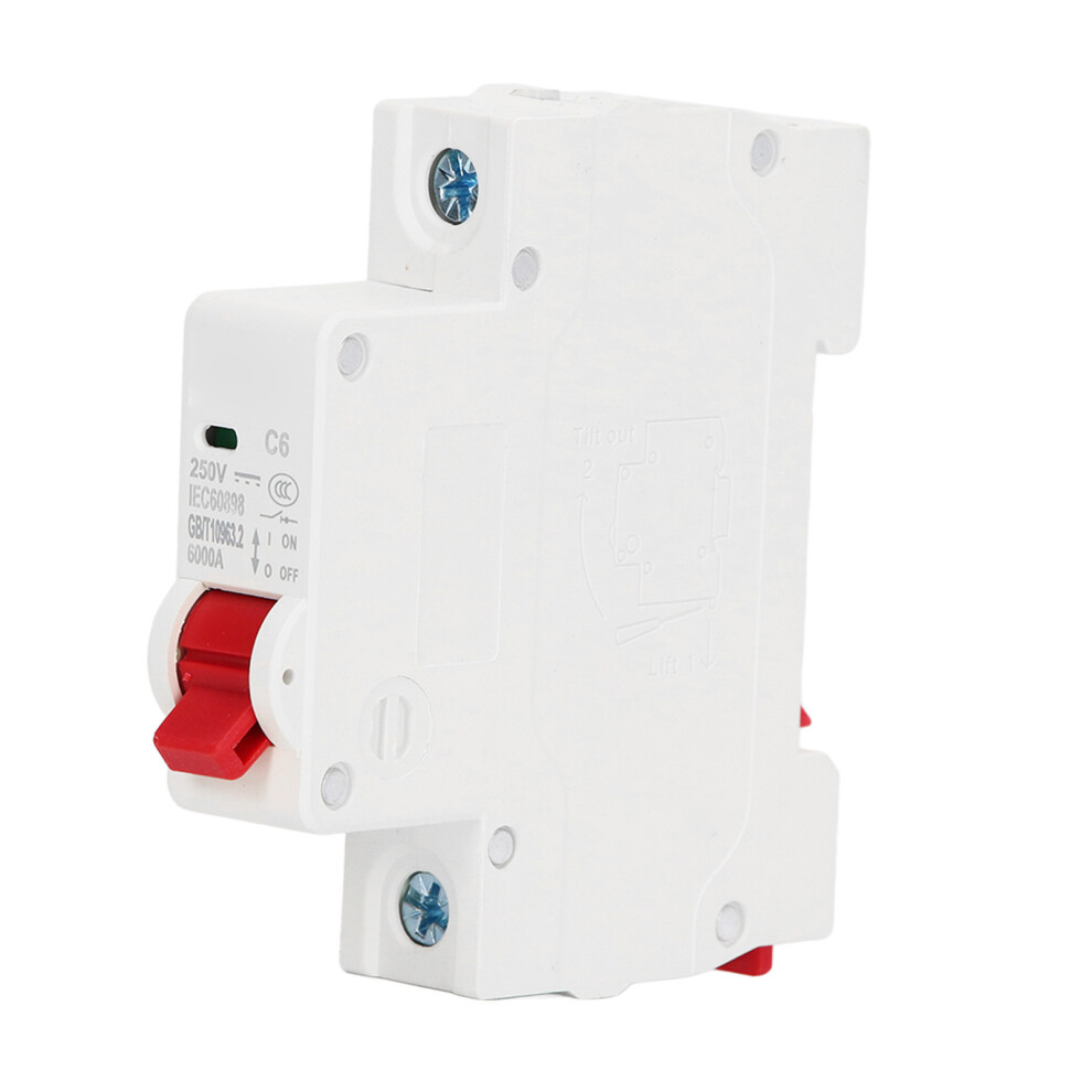 Miniature Circuit Breaker Dc250v Short Circuit Protection Overload Protection Battery Breaker Protector Arc Extinguishing Thermal Magnetic Trip 9551475241616