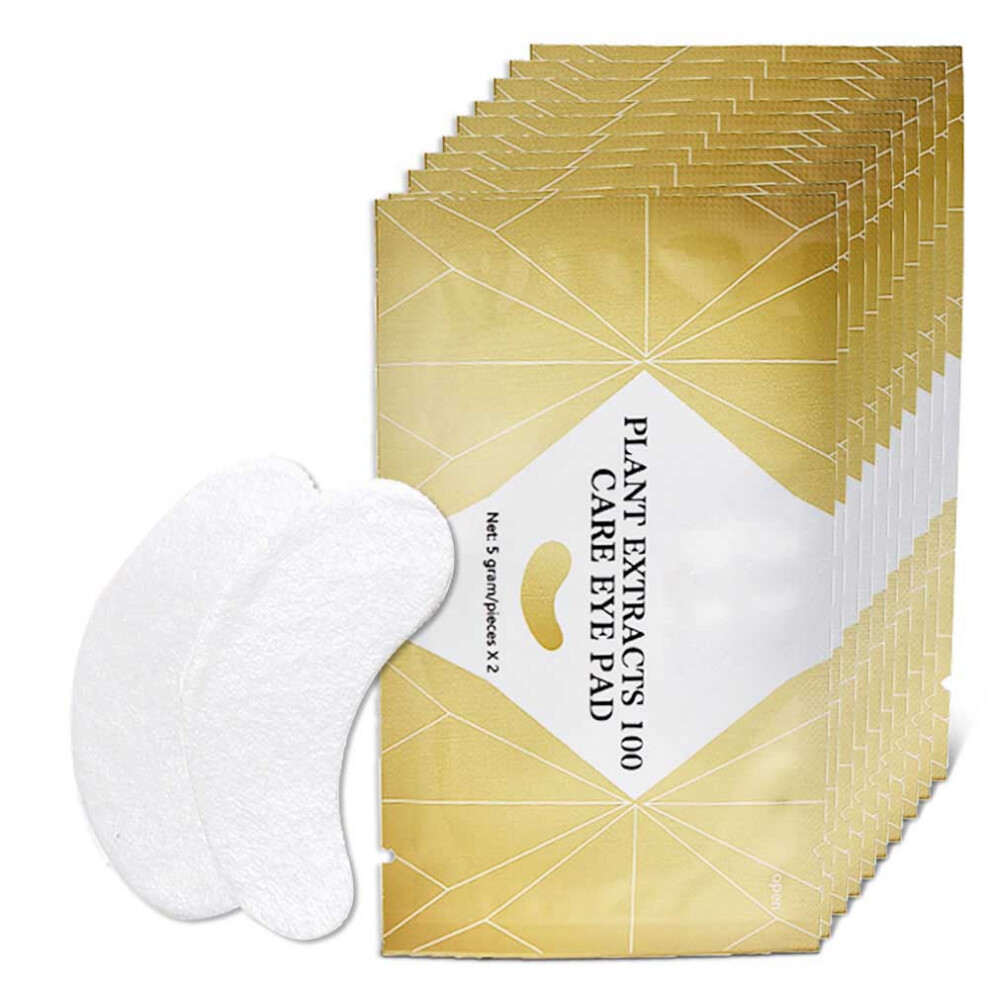 Under Eye Hydrogel Pads For Eyelash Extensions, Lint Free Eye Gel Pads With Individually Wrapped Packaging Fits All Eye Shapes Rich In Hyaluronic