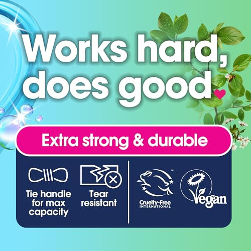 Ecozone Biodegradable Bin Liners, Pack of 20, BB60L 1