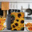 Φριτέζα αέρα ηλίανθου Highland Cow & κάλυμμα Instant Pot (5-7Qt), ανθεκτική στη σκόνη με 4