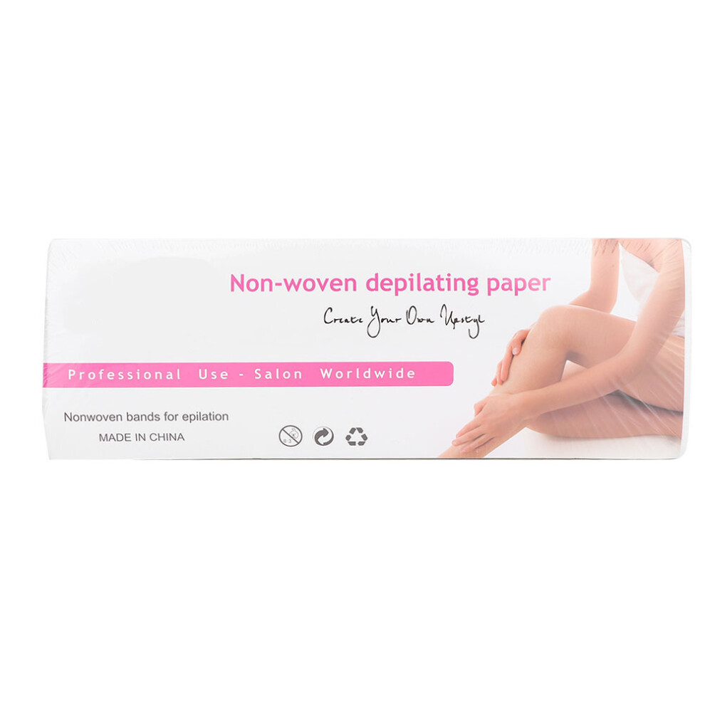 Thick And Durable Non Woven Wax Strips Hair Removal Professional Quality Epilating Wax Strips Easy To Use For Sensitive Skin Compatibility With Most
