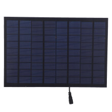 Lätt solpanel för utomhusbruk, kompakt solmodul med hög effektivitet och DC-kontaktanslutning, idealisk för bärbara kraftsystem