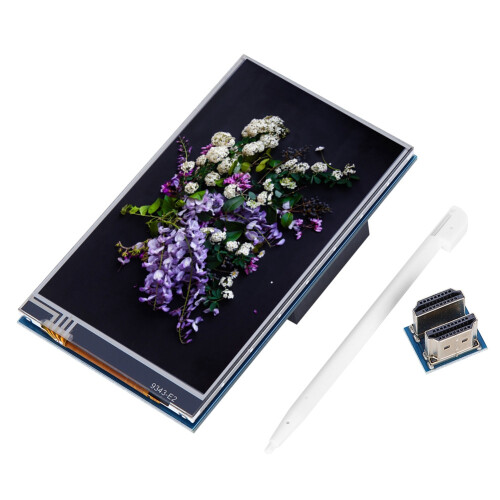 Οθόνη αφής αντίστασης για Raspberry Pi4 ιντσών 800x480IPS HDMI με ρυθμό ανανέωσης 60FPS