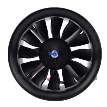 EDF Jetfly Ventilatorenhed 12 Blade 90mm Børsteløs Motor Reservedel Til Quadcopter Gør-det-selv Stivhed Robusthed Letvægts Strømforsyning Nem