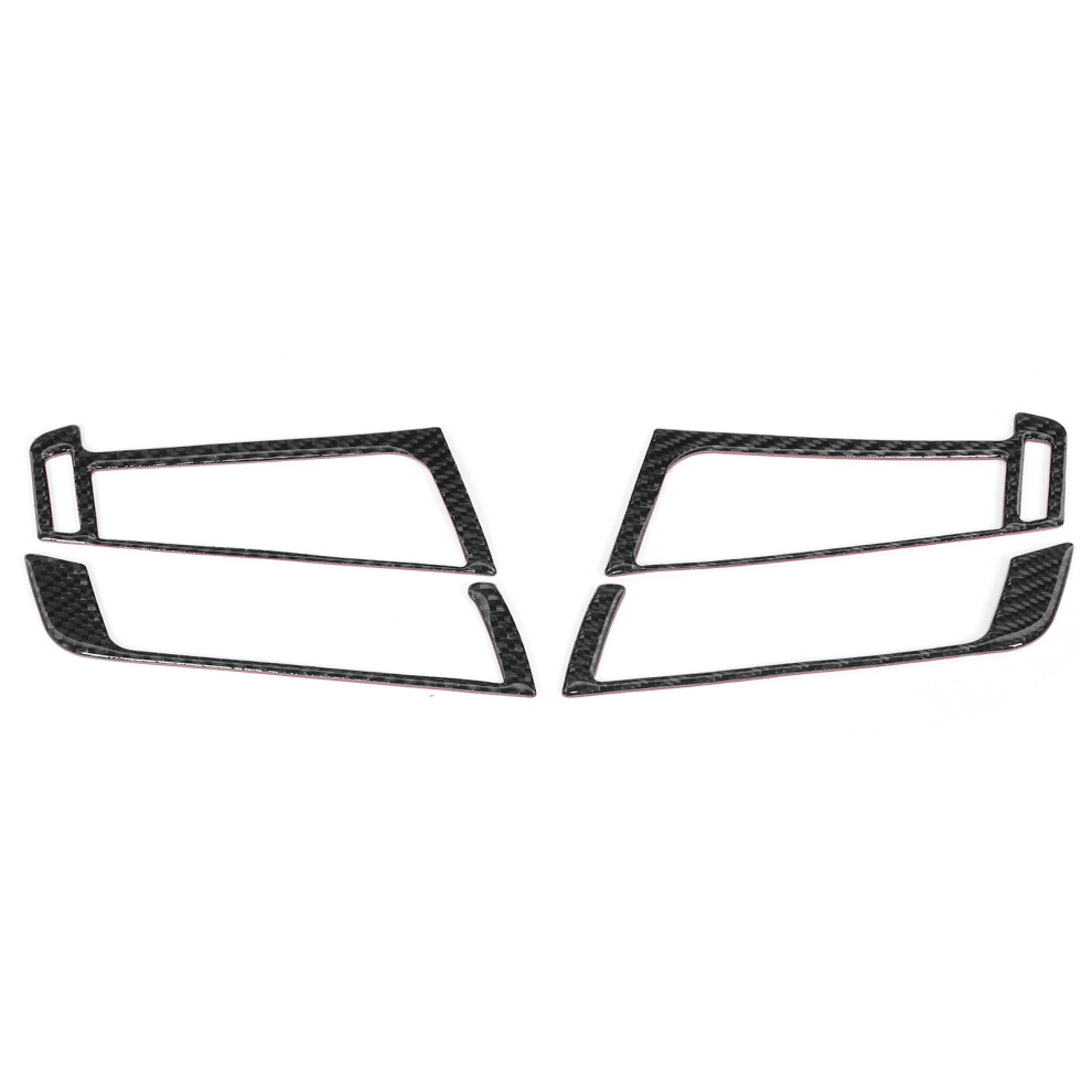 Dustproof Anti Scratch Dashboard Cover, Premium Carbon Fiber Sticker Trim With Colorfast Rustproof Material Glossy Appearance Sophisticated 9014198250360
