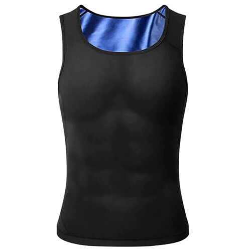 Γιλέκο συμπίεσης αδυνατίσματος Body Shaper για άνδρες, ενίσχυση του ιδρώτα, συμπίεση