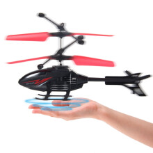 RC-Hubschrauber für den Innenbereich mit 2,4-GHz-Technologie, Gyro-Stabilisator, LED-Beleuchtung, Höhenhaltung, Absturzsicherung, Lernspielzeug,