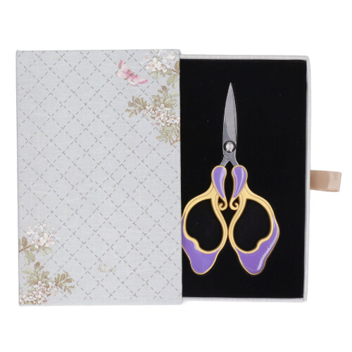 Forged Blades Embroidery Tools Rustproof Stainless Steel Sharp Point Craft Scissors Vintage Sewing Scissors Multi Purpose With Exquisite Workmanship
