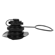 Válvula de aire duradera para bote inflable, boquilla octogonal, base, prevención de fugas, materiales resistentes, inflado rápido,