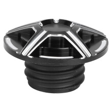 Effortless Installation Motorcycle Gas Tank Cap Vented Fuel Cap Rotation Positioning Function Aluminum Alloy Rust Resistant Sleek And Edgy Aesthetic