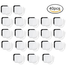 Reusable Electrode Pads For TENS And EMS Units Hypoallergenic Cloth Backing Self Adhesive Latex Free Medical Grade TENS Replacement Pads Universal
