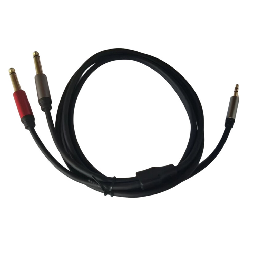 Cable 3.5Mm To 6.35Mm Splitter Cable 2 Mono 6.5 To 3.5 Male For Phone To Mixer Amplifier Gold 9181073415487