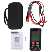 Rechargeable Digital Multimeter LCD Display Auto Ranging Smart Mode TRMS Technology Measures Voltage Diode Resistance Continuity Duty Cycle