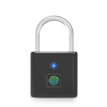 Tragbares Fingerabdruck-Vorhängeschloss mit USB-Ladefunktion, Schnellentriegelung, Diebstahlschutz, intelligentes Vorhängeschloss aus Zinklegierung