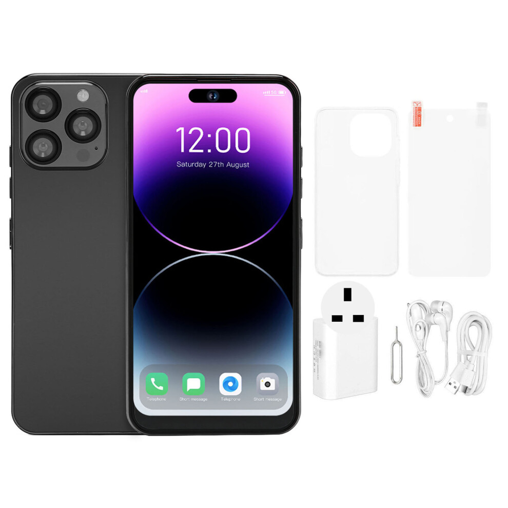 Unlocked Smartphone With Facial Recognition And Fingerprint Unlock Ultra Hd Screen Android Phone Long Battery Life Dual Band Wifi Support 9551475242774