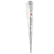 Light Tester Neutral Line Detector Zinc Alloy 1 Pair Electrical Voltage Tester for Home and School Use