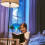 Fiberglas-LED-Lampe mit Farbwechsel, batteriebetrieben 2