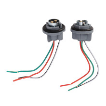 Bromsljusuttag Blinkersuttag Kabelhärva Kontakt Universell montering Ersättningsuttag Värmebeständig Plug and Play Industriell ABS