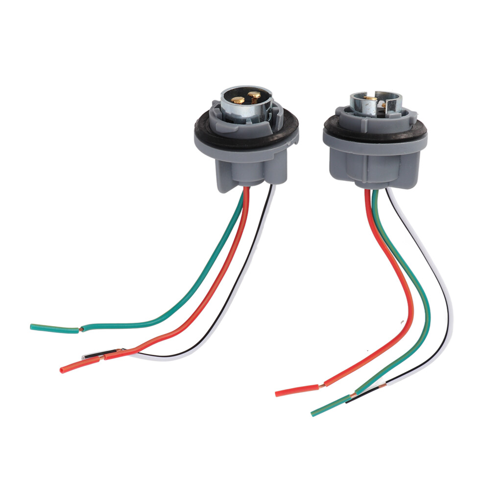 Brake Socket Turn Signal Socket Wire Harness Connector Universal Fitment Replacement Sockets Heat Resistant Plug And Play Industrial Abs Light 9191629392247