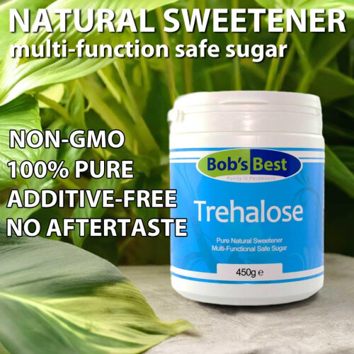 Trehalose Pure Natural Sweetener Multi-Function Safe Sugar - 450g 1
